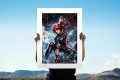 Black Widow - Black Widow Fine Art Print by Ian MacDonald