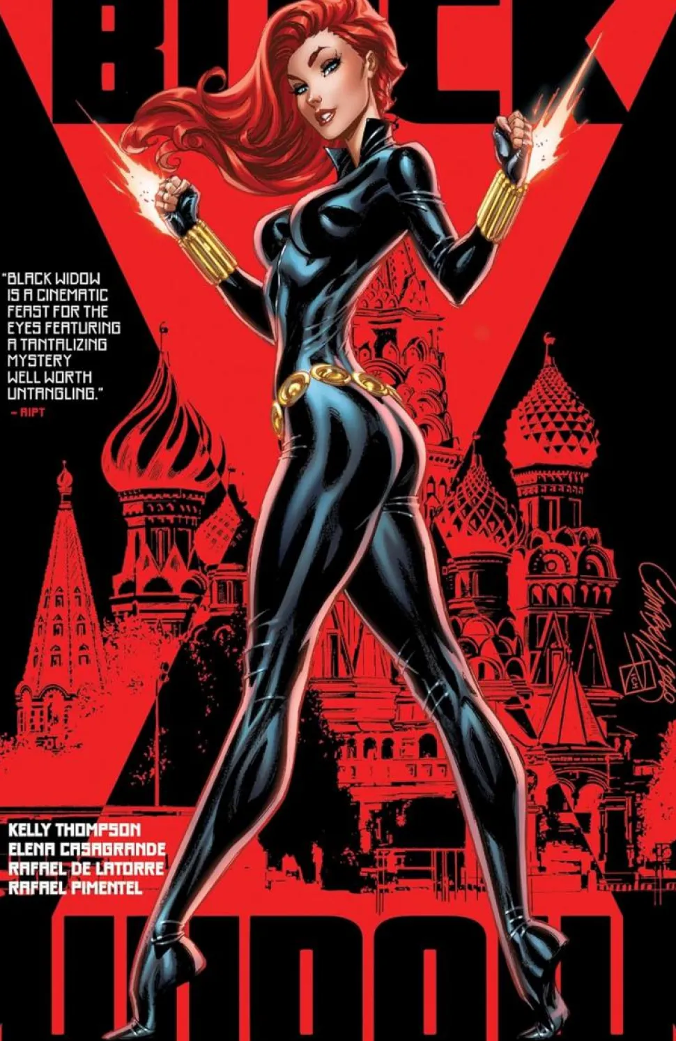 Black Widow - Black Widow by Kelly Thompson Trade Paperback Book