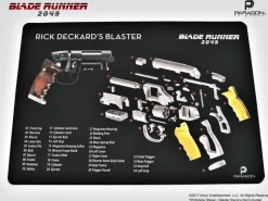 Blade Runner: 2049 - Deckard's Blaster Technical Mat