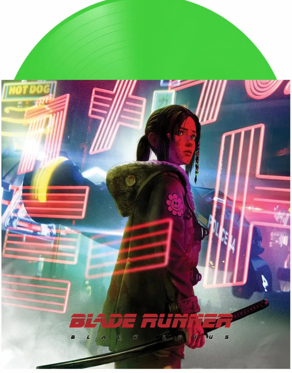 Blade Runner: Black Lotus - Original Television Soundtrack By Various Artists LP Vinyl Record (Neon Green Coloured Vinyl)