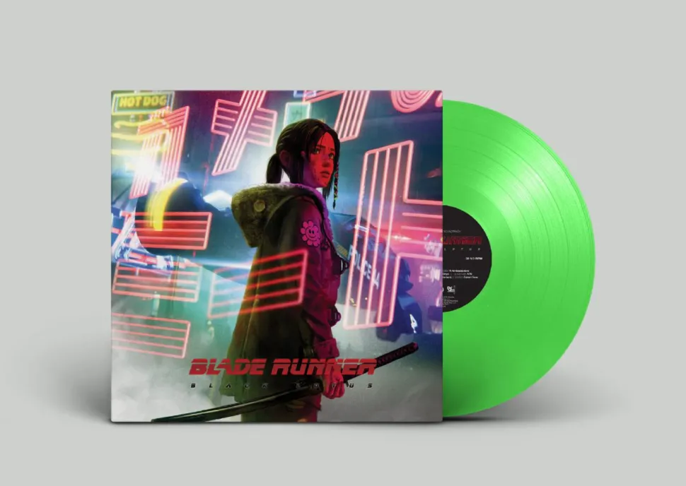 Blade Runner: Black Lotus - Original Television Soundtrack By Various Artists LP Vinyl Record (Neon Green Coloured Vinyl)