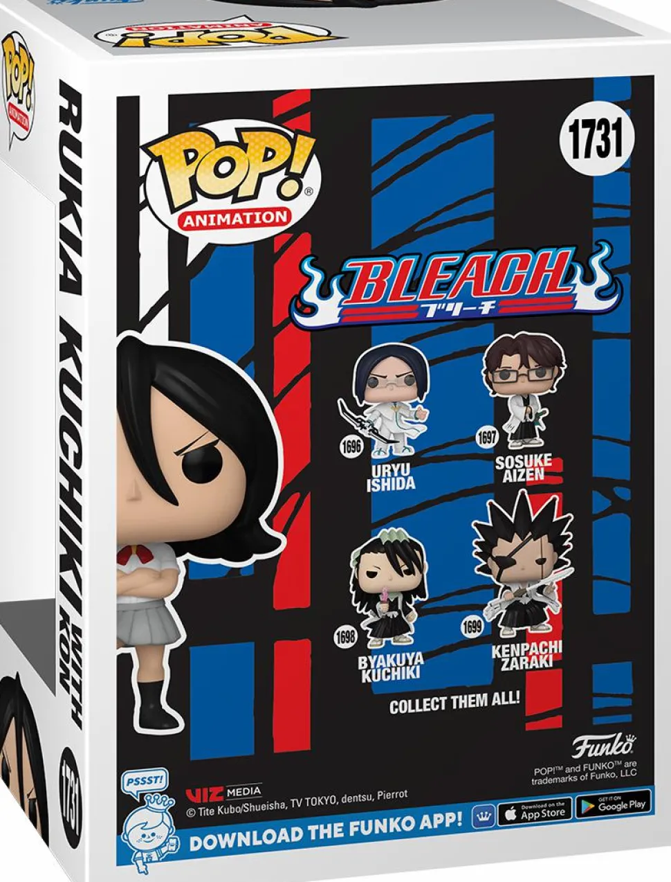 Bleach - Rukia Kuchiki with Kon Pop! Vinyl Figure