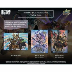 Blizzard - 2023 Upper Deck Blizzard Entertainment Legacy Collection Trading Cards Hobby Box (Display of 20)