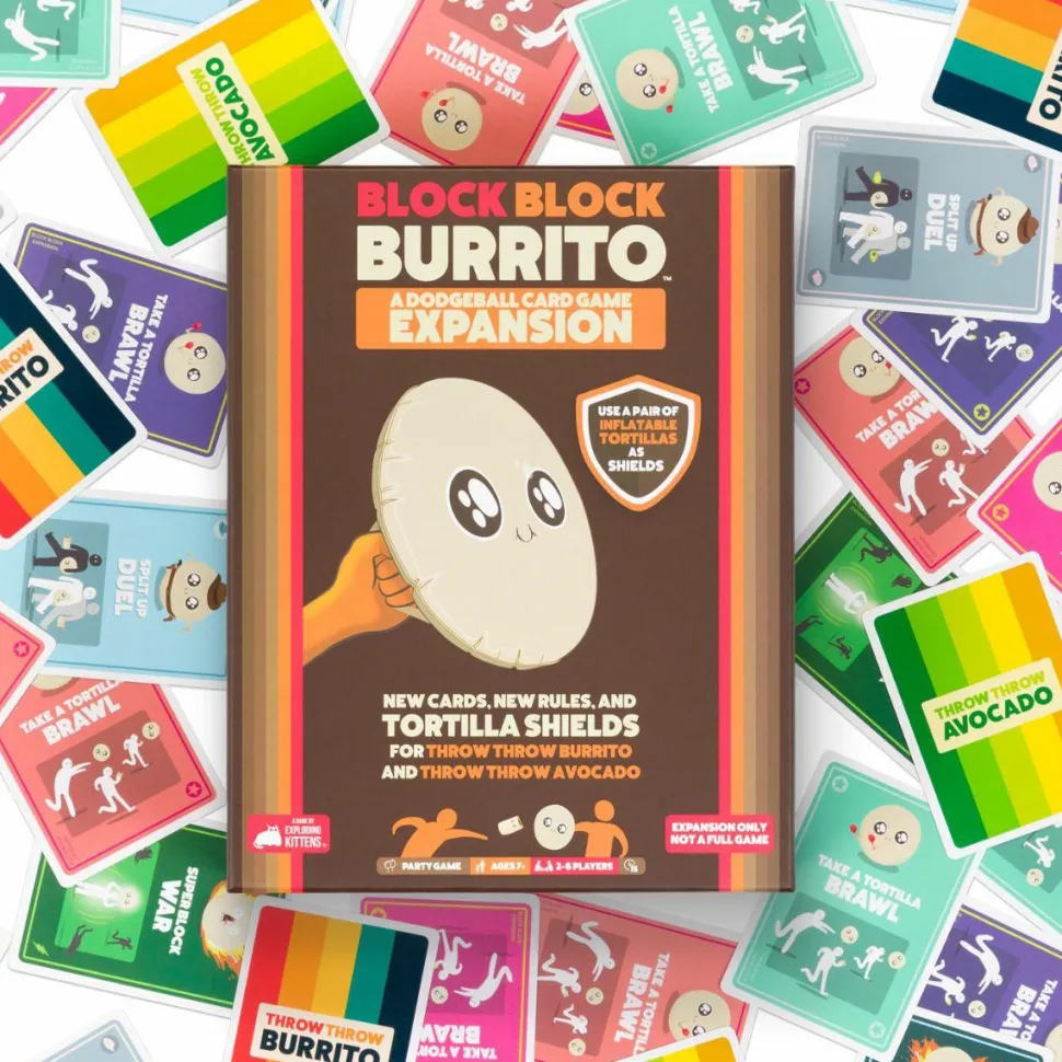 Block Block Burrito - A Dodgeball Card Game Expansion