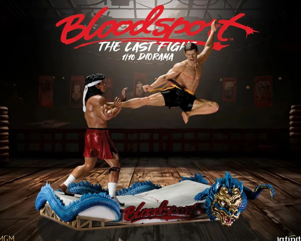 Bloodsport - The Last Fight 1/10th Scale Diorama Statue