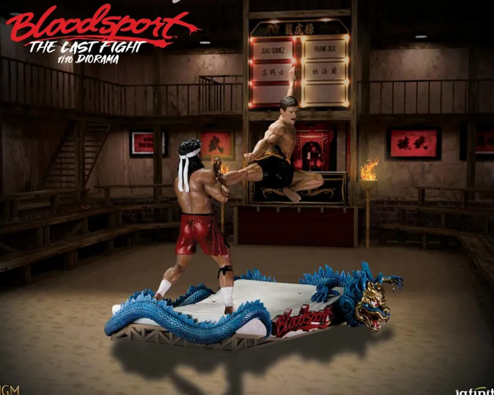 Bloodsport - The Last Fight 1/10th Scale Diorama Statue