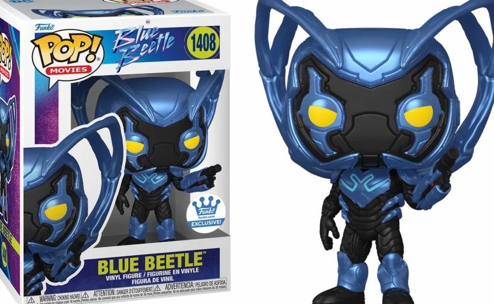 Blue Beetle (2023) - Blue Beetle Pop! Vinyl Figure (Funko / Popcultcha Exclusive)