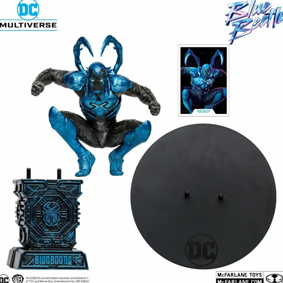 Blue Beetle (2023) - Blue Beetle DC Multiverse 12" PVC Statue