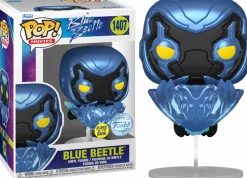 Blue Beetle (2023) - Blue Beetle in Flight Glow-in-the-Dark Pop! Vinyl Figure