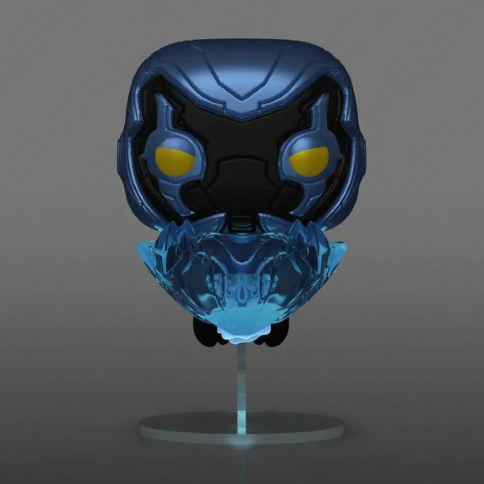 Blue Beetle (2023) - Blue Beetle in Flight Glow-in-the-Dark Pop! Vinyl Figure