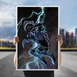 Blue Beetle - Blue Beetle (2017) #15 Variant Cover Fine Art Print by Stephen Segovia