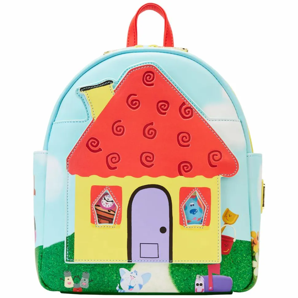 Blue’s Clues - Open House 10” Faux Leather Mini Backpack