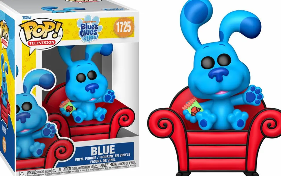 Blue's Clues & You! - Blue with Couch Premium Pop! Vinyl Figure