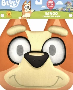 Bluey - Bingo EVA Foam Character Mask (One Size Fits Most)