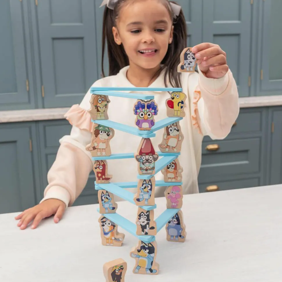 Bluey - Bluey Wooden Stacking Game