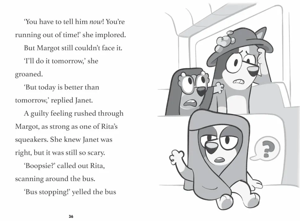 Bluey - Bus Paperback Book
