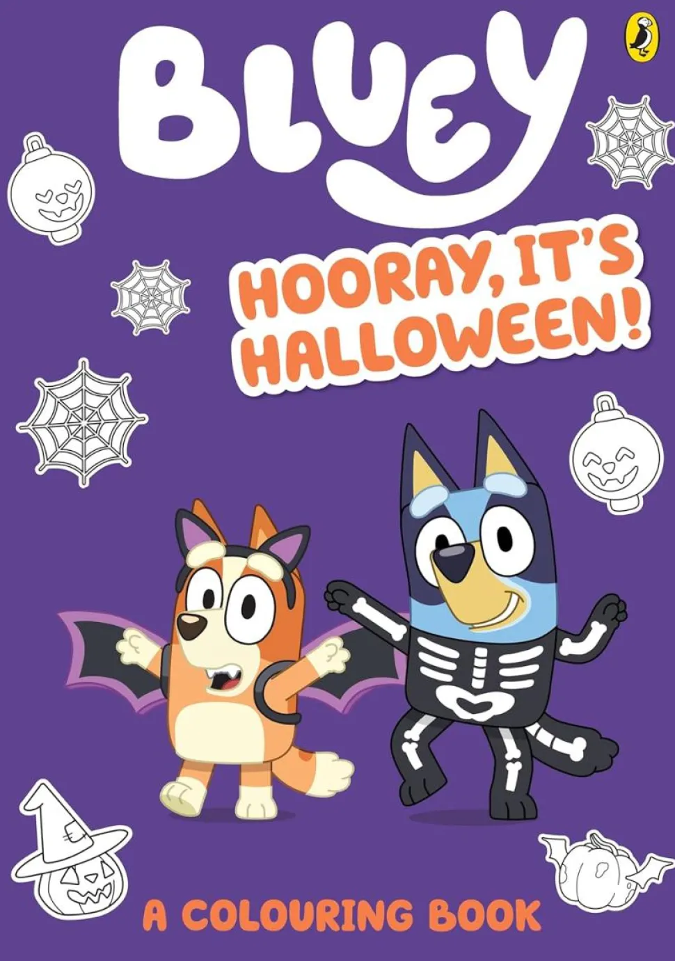 Bluey - Hooray, It's Halloween! A Colouring Book Paperback
