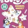 Bluey - Hooray, Magic! A Puffy Sticker Colouring Book Paperback Book