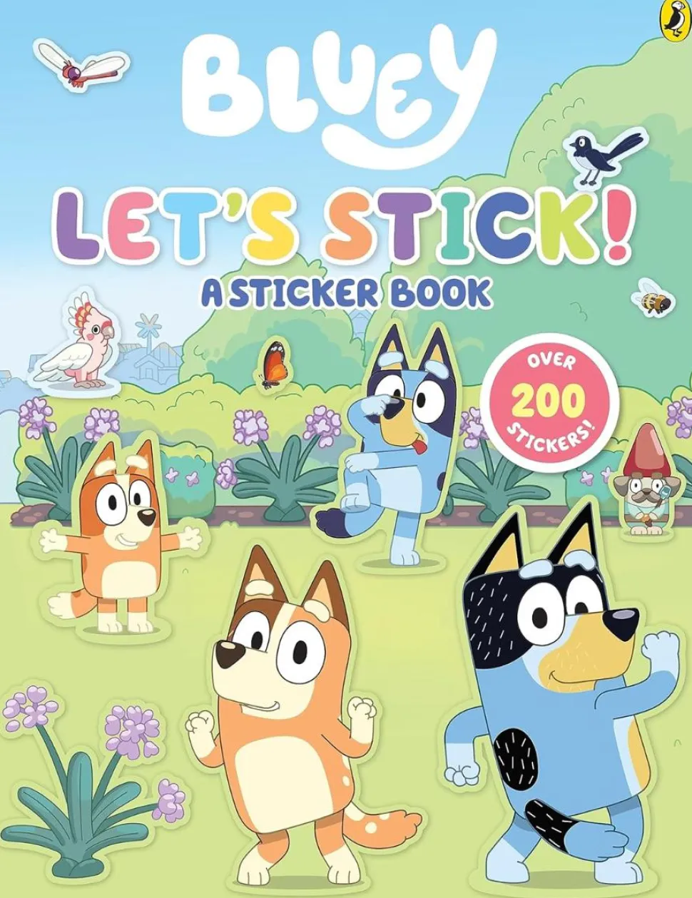 Bluey - Let's Stick: A Sticker Book