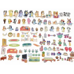 Bluey - My Wooden Creation Station (108 Pieces)
