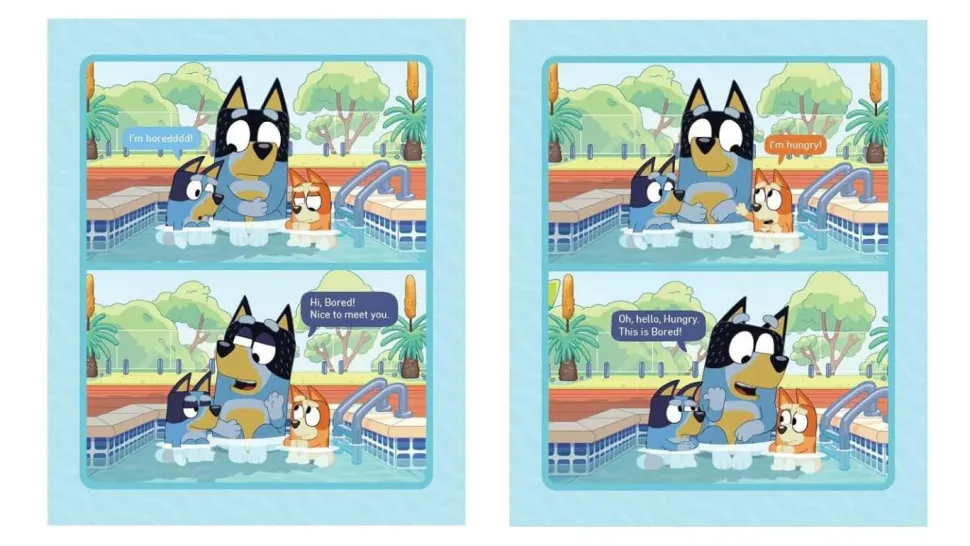 Bluey - Pull My Finger and Other Dad Jokes Hardcover Book