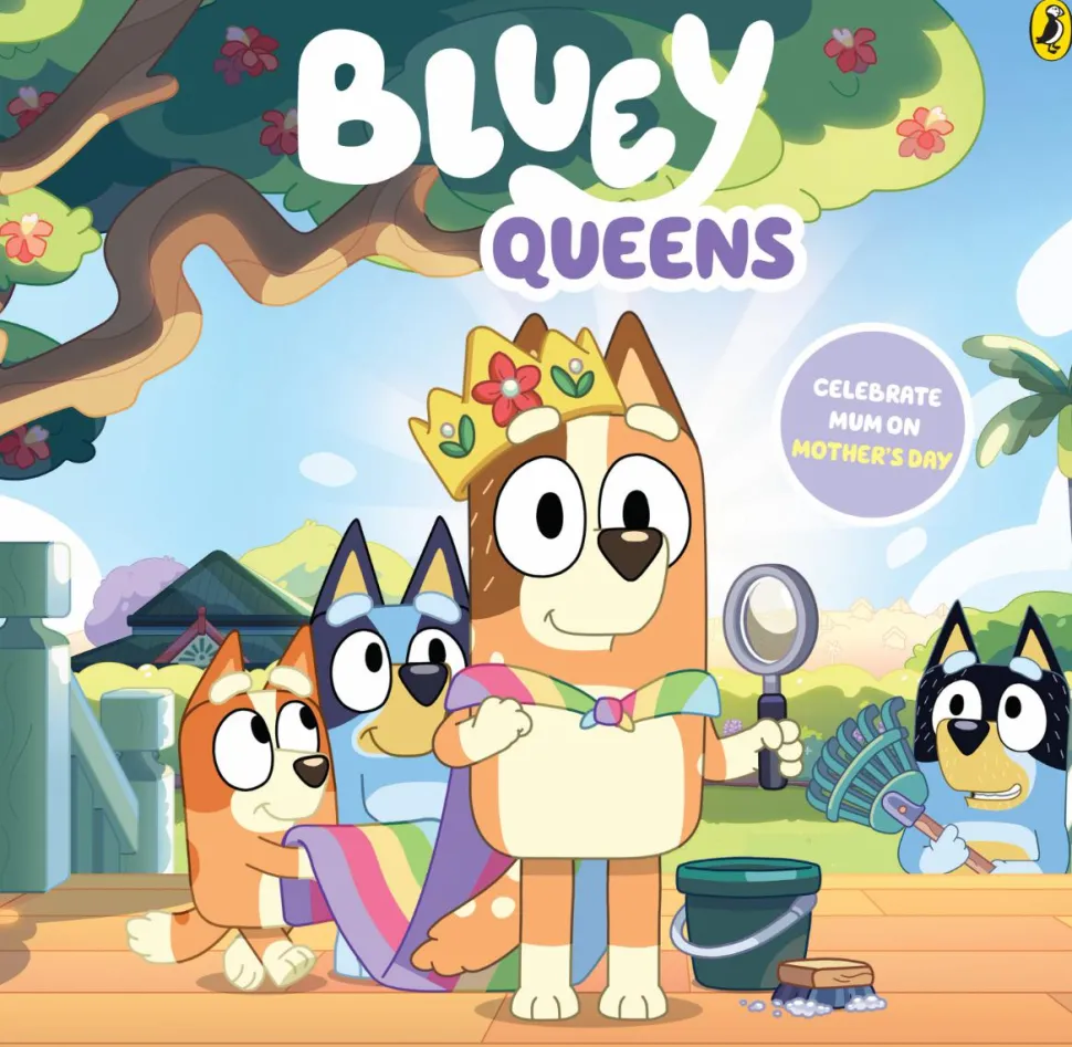 Bluey - Queens Hardcover Book