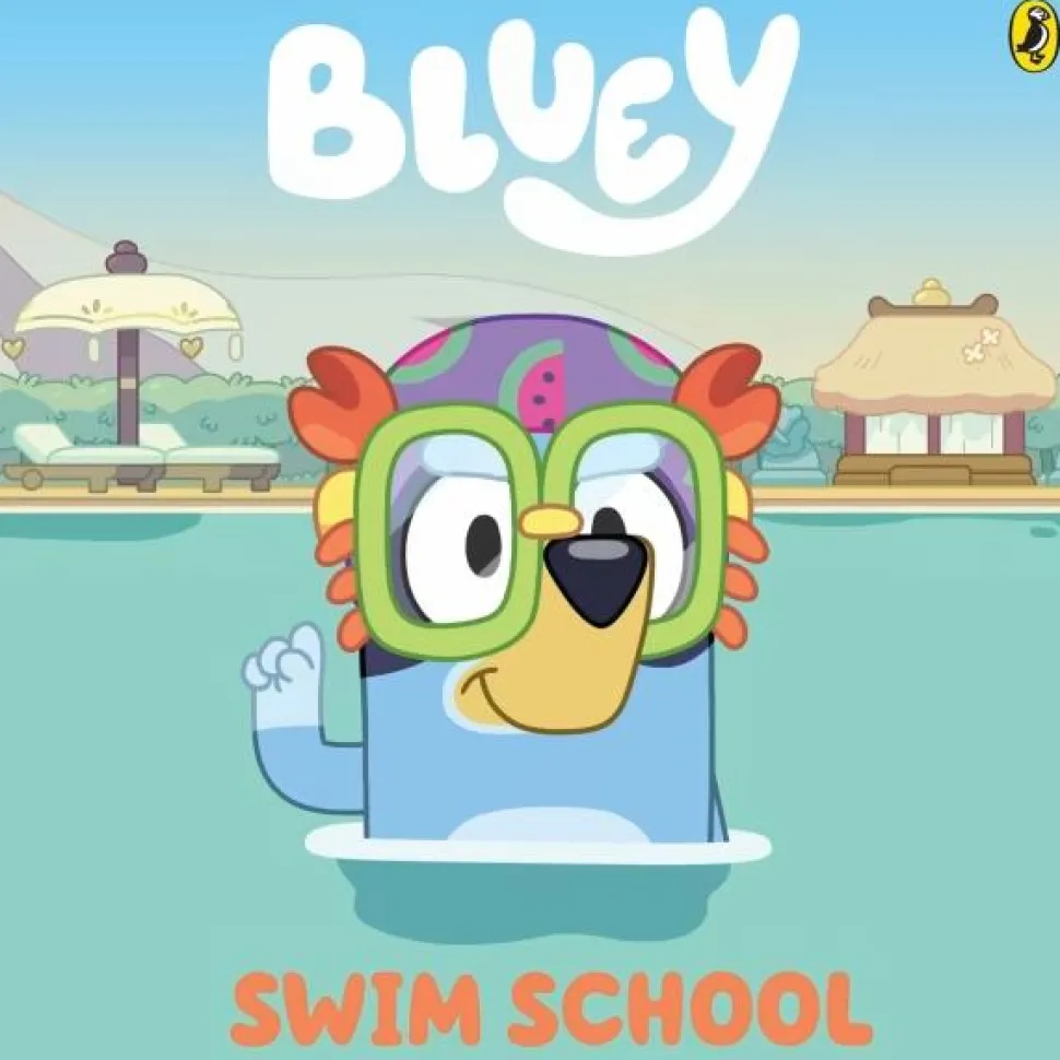 Bluey - Swim School Hardcover Board Book