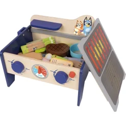 Bluey - Wooden BBQ and Salad Set Playset