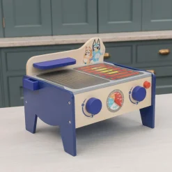 Bluey - Wooden BBQ and Salad Set Playset