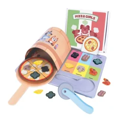 Bluey - Wooden Pizza Girls Set Playset