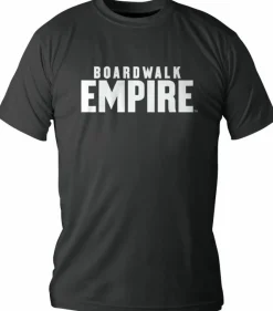 Boardwalk Empire - Logo Black Male T-Shirt