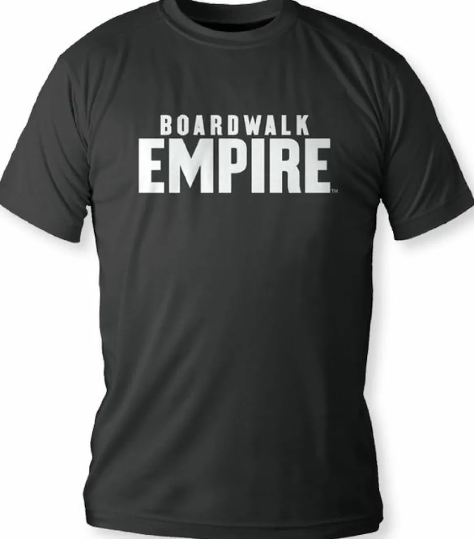 Boardwalk Empire - Logo Black Male T-Shirt