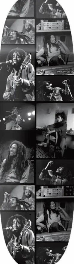 Bob Marley - Primitive x Bob Marley Prophet Egg 8.75" Skateboard Deck (Deck Only)