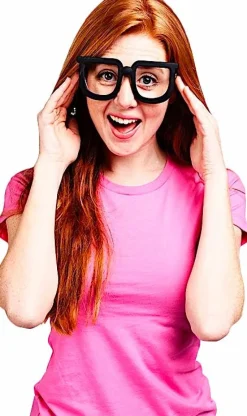 Bob’s Burgers - Tina Belcher Sun-Staches Sunglasses (One Size)