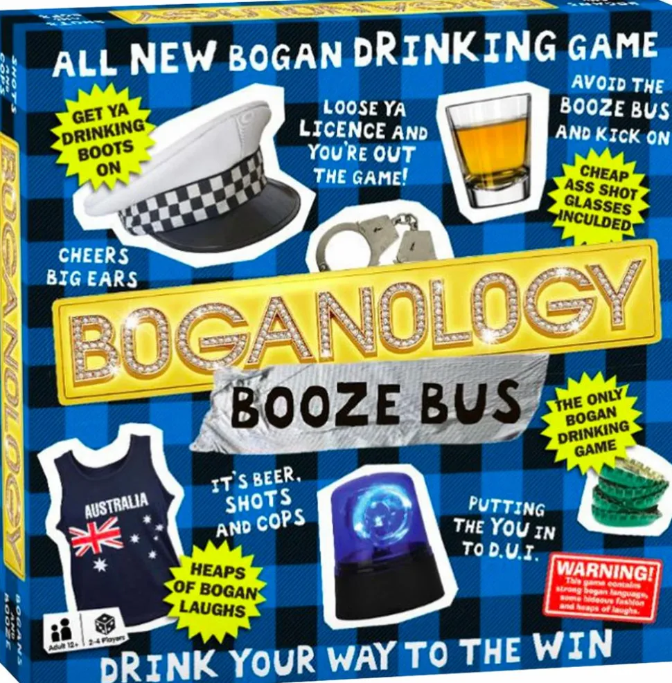 Boganology - Booze Bus Board Game