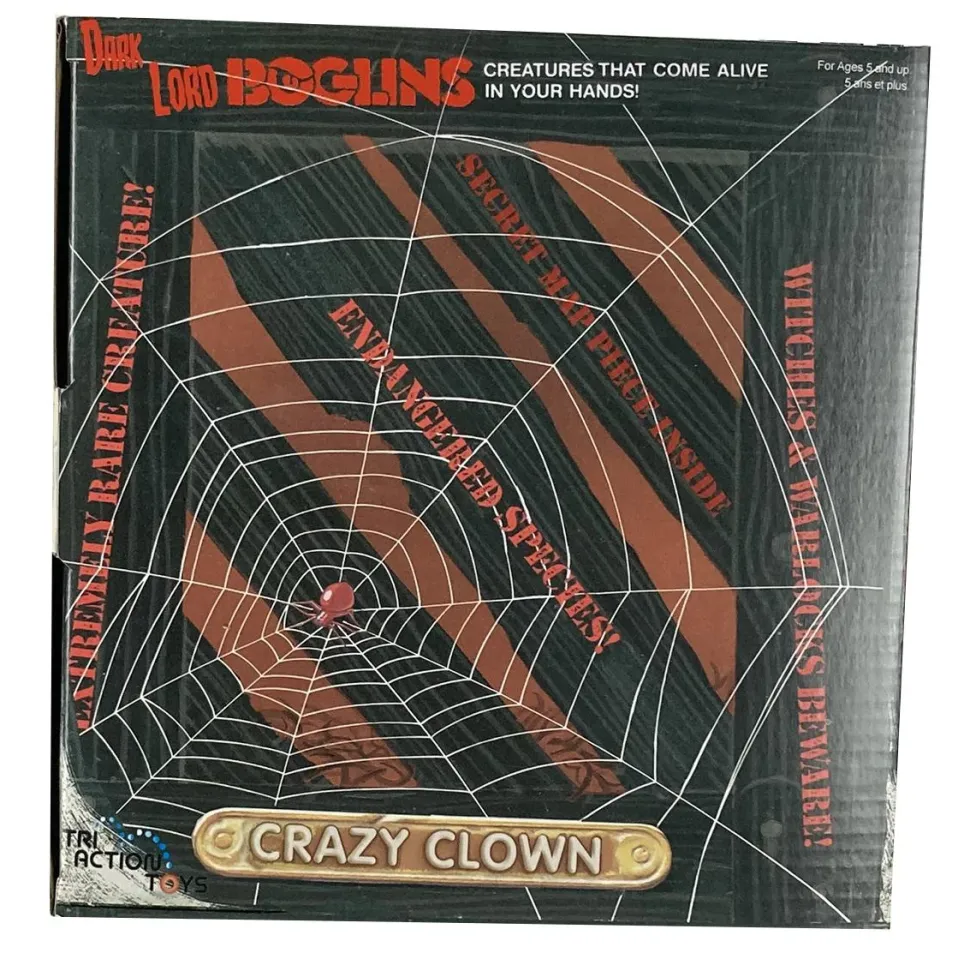 Boglins - Dark Lord Crazy Clown 8” Hand Puppet