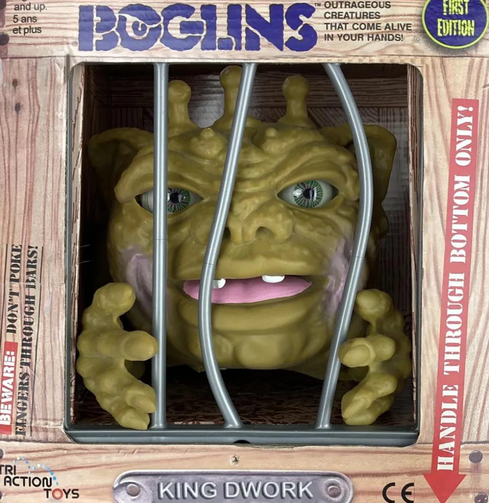 Boglins - King Dwork 8” Hand Puppet