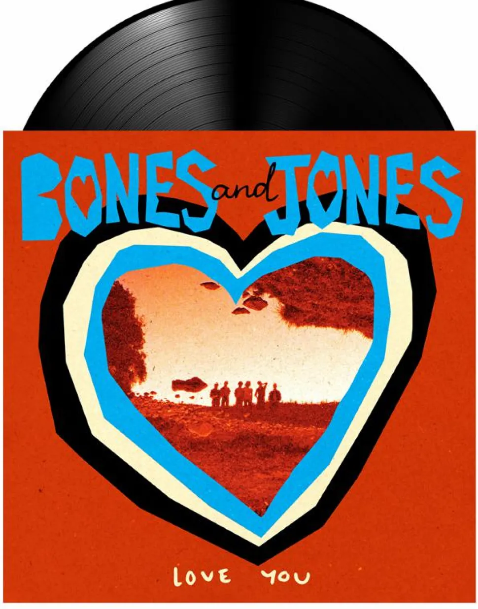 Bones and Jones - Love You LP Vinyl Record