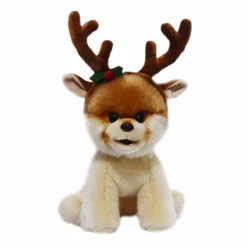 Boo The World’s Cutest Dog - Boo with Reindeer Antlers Plush