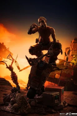 Borderlands 3 - Psycho Bandit & Claptrap 1/6th Scale Diorama Statue
