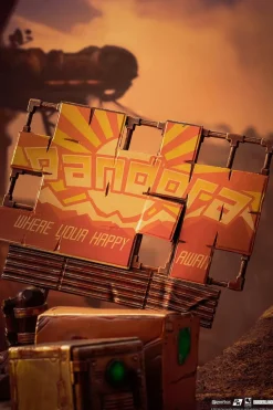 Borderlands 3 - Psycho Bandit & Claptrap 1/6th Scale Diorama Statue