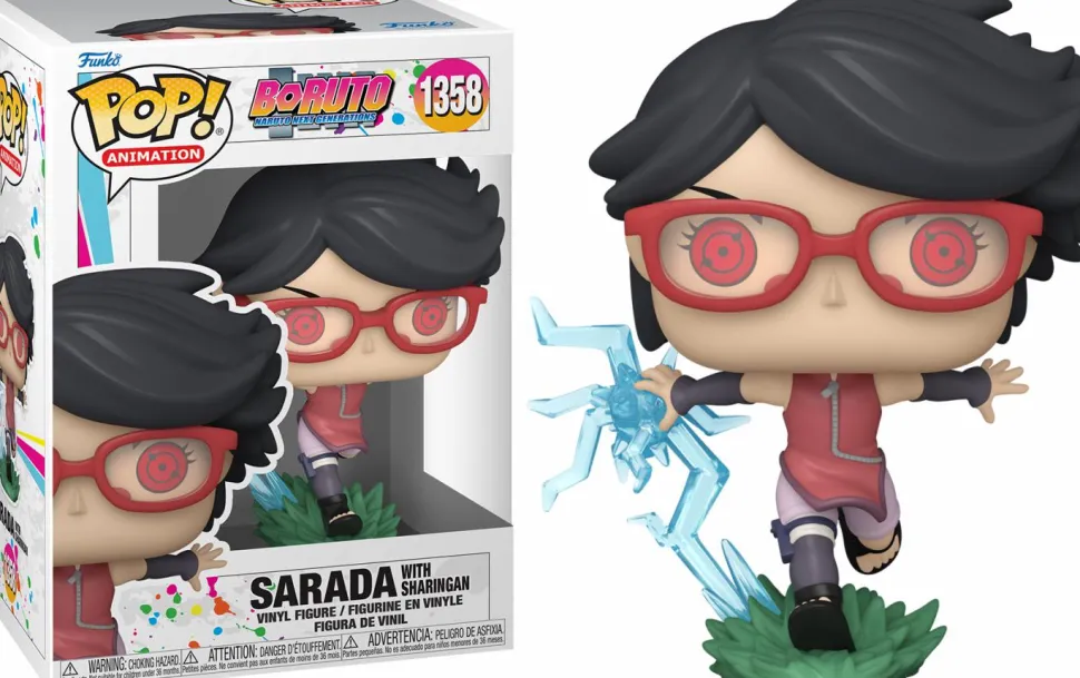 Boruto: Naruto Next Generations - Sarada with Sharingan Pop! Vinyl Figure