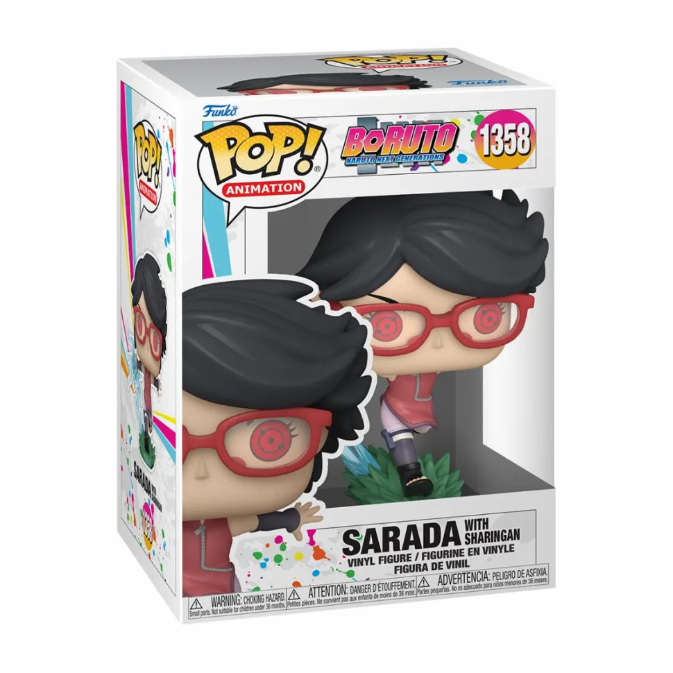 Boruto: Naruto Next Generations - Sarada with Sharingan Pop! Vinyl Figure