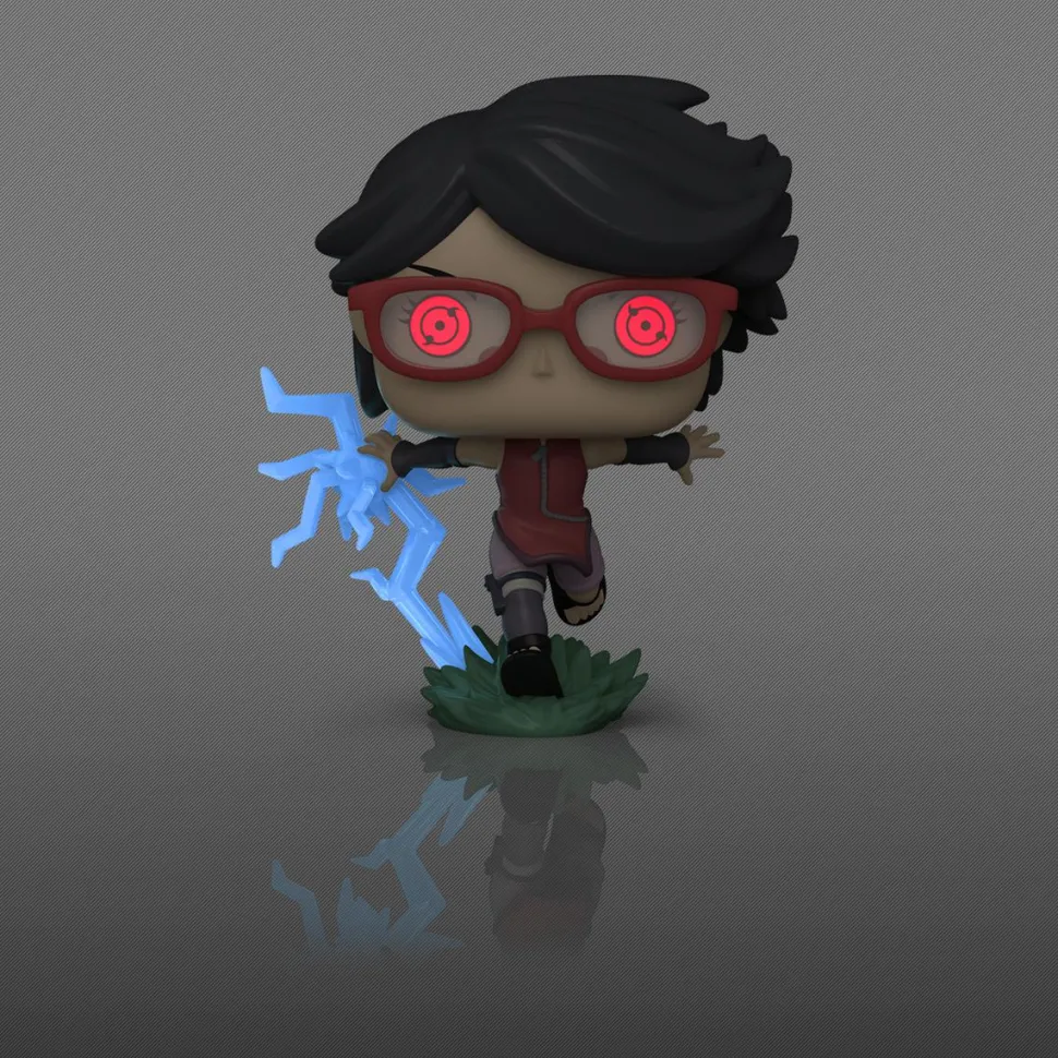 Boruto: Naruto Next Generations - Sarada with Sharingan Glow-in-the-Dark Pop! Vinyl Figure