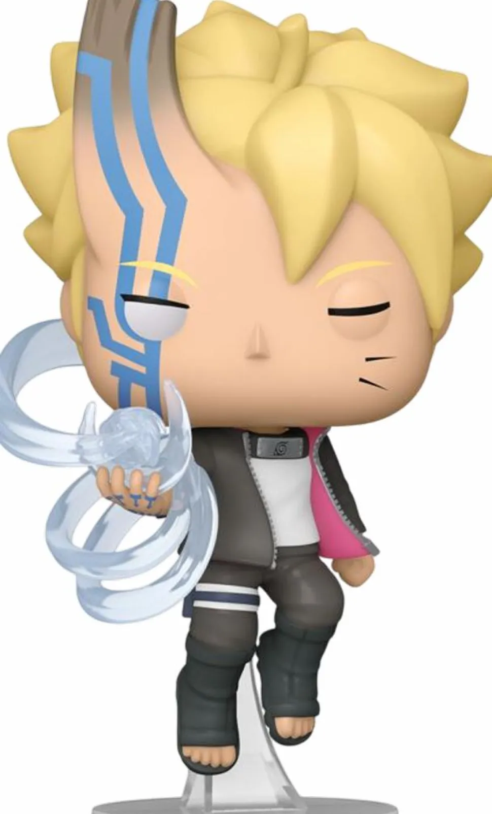 Boruto: Naruto Next Generations - Boruto (Momoshiki Transformation) Pop! Vinyl Figure in Acrylic Pop! Protector (Chase Variant)