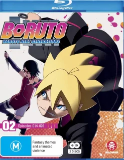 Boruto: Naruto Next Generations - Part 02 Episodes 014-026 Blu-Ray (2-Disc)