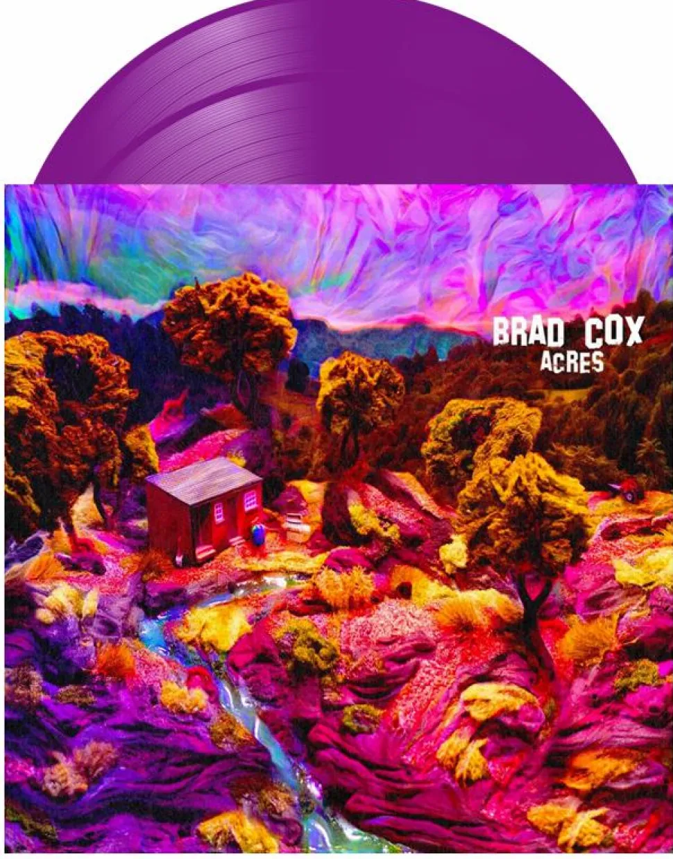 Brad Cox - Acres 2xLP Vinyl Record (Purple Coloured Vinyl)