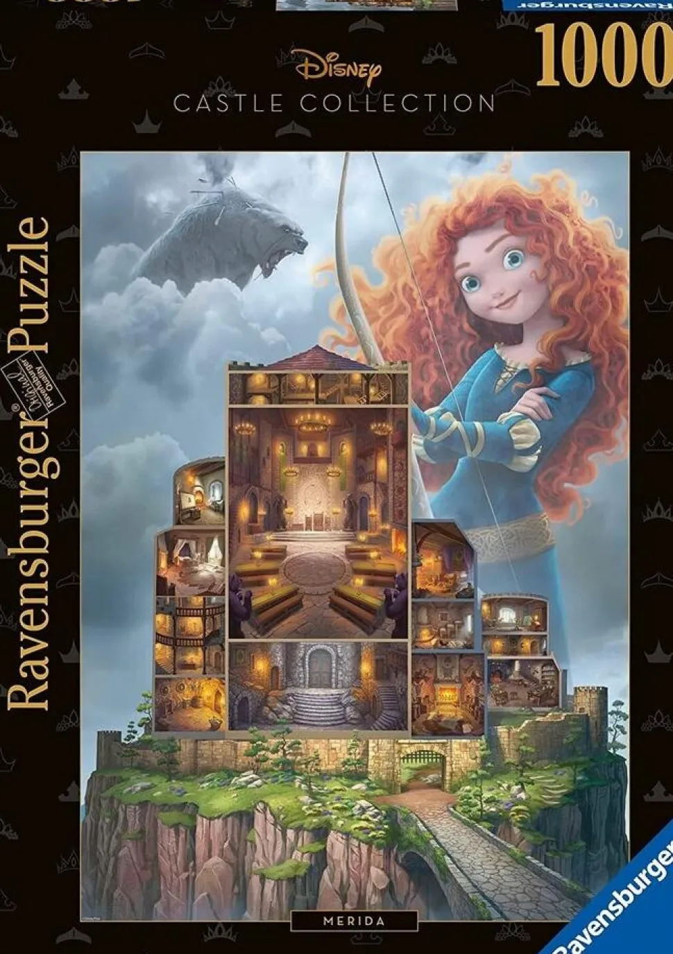Brave (2012) - Merida Disney Castle Collection 1000 Piece Jigsaw Puzzle