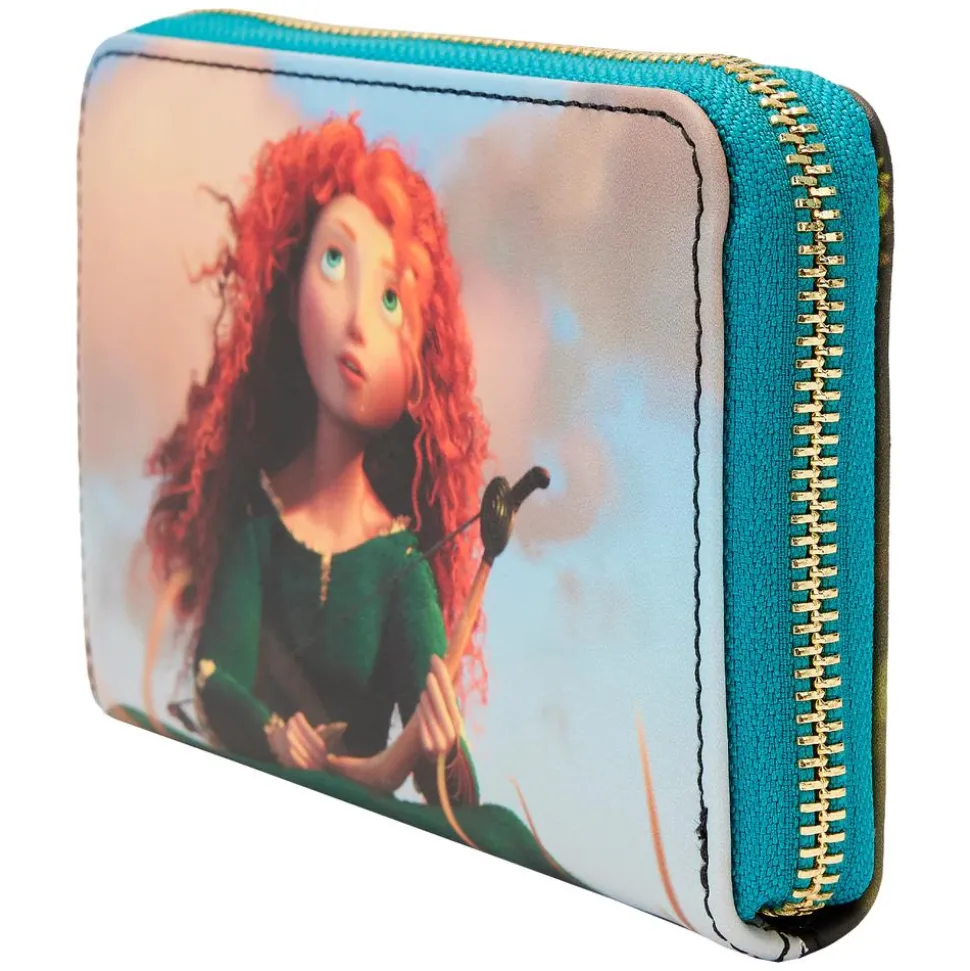 Brave - Scenes 4” Faux Leather Zip-Around Wallet