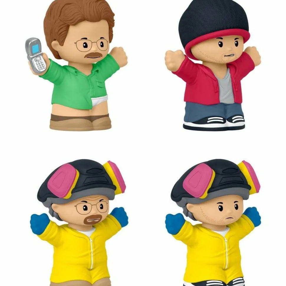 Breaking Bad - Walter White & Jesse Pinkman Fisher-Price Little People Collector Figure 4-Pack